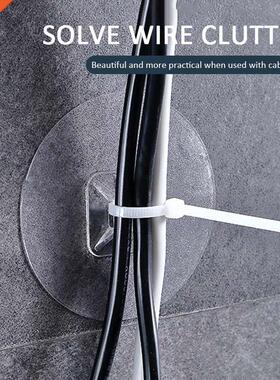 Punch-free Transparent Strong Self-adhesive Hook Cabinet Ant