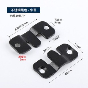 4pcs Stainless steel wall Hook picture frame keyhole hanger