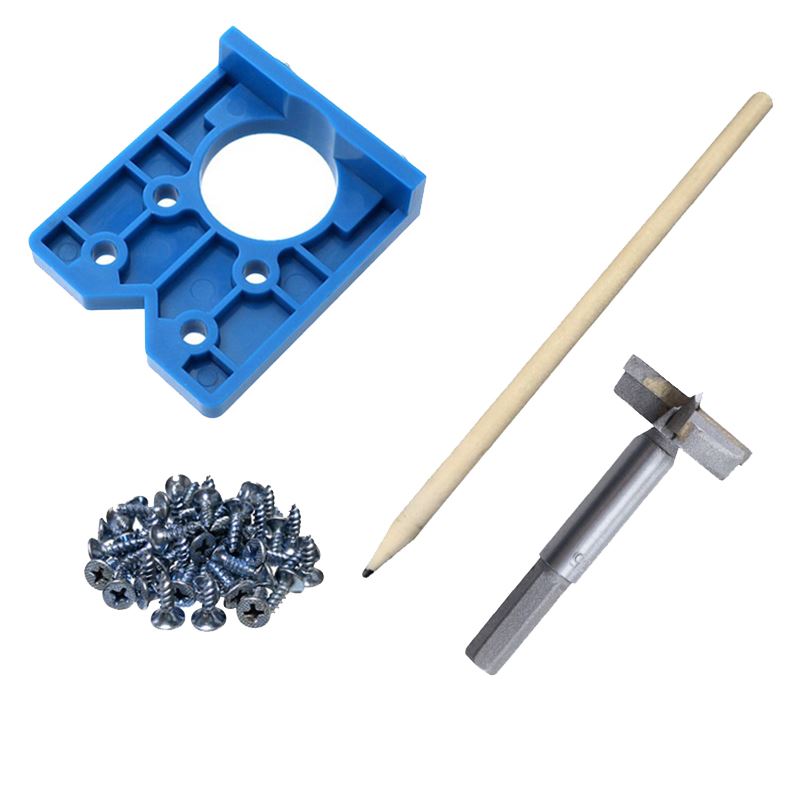 35mm Hinge Drilling Jig Concealed Guide Hinge Hole Locator H