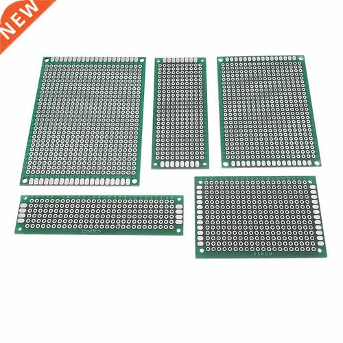 2/5Pcs 2x8mm 3x7mm 4x6mm 5x7mm 6x8mm 7x9cm Double-Side PCB P