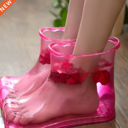 Portable Foot Bath Massage Shoes Feet Relaxation Slipper Acu