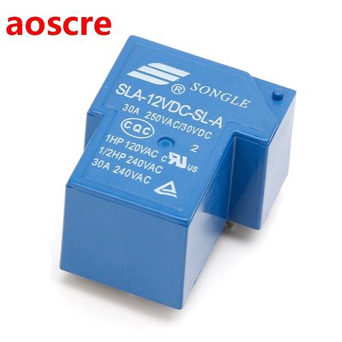 5PIN 12V 30A Power Relays SLA-12VDC-SL-A High Current Coil P