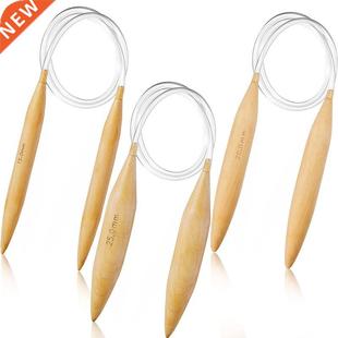 Bamboo Circular Knitting Needles Set Oversize Circular Knitt