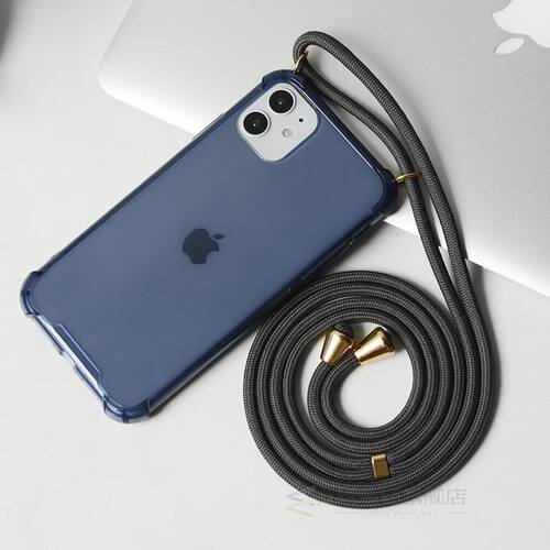 iPhone7 8 6 6S PlusXR xXS Max Lanyard Chain Hanging Case for