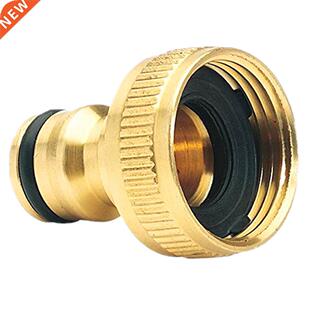 3/4-inch Brass Garden Hose Tap Connector Quick Hose Watering