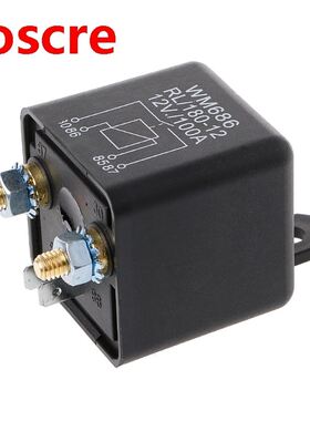 12V 100Amp Start Relay 4Pin Heavy Duty ON/OFF Switch Split C