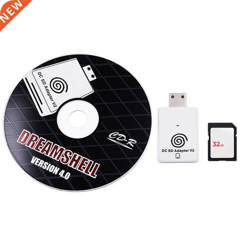 SD/TF Card Reader Adapter Is Suitable for Sega Dreamcast+CD