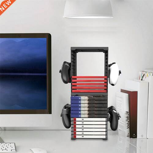 for PS5 Game CD Box Disc Rack Storage Rack for PS5 Host Dis