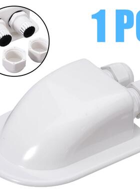1pcs Waterproof Double Roof Cable Entry Gland Cable Box Sola
