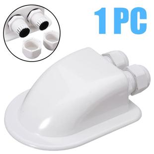 1pcs Waterproof Double Roof Cable Entry Gland Cable Box Sola