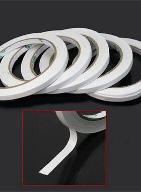 10 Rolls/lot White Double Sided Adhesive Tape Sticker High Q