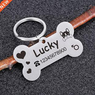 Free Engraving Dog ID Tags Personalized Pet Name Tel Gender