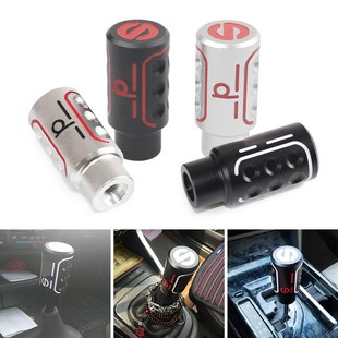Newest Auto Manually Aluninum Head Gear Shift Knob Metal Gea