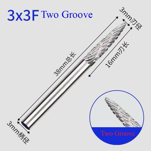 Tungsten Carbide Drill Bit burr Rotary File mm cnc end mill