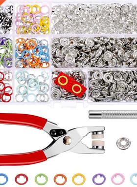 200 Sets Snap Buttons Rompers Snaps Craft Pliers Tool Prong