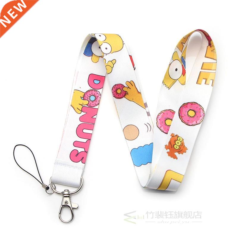 Cartoon Funny Keychain Lanyard For Keys ID Card Badge Holde