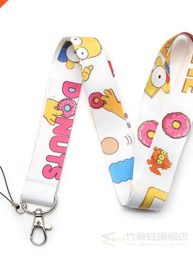 Cartoon Funny Keychain Lanyard For Keys ID Card Badge Holde