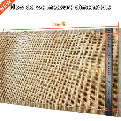 40-45CM Wide 1--2 Meters 2.0mm Checkered Natural Cane Webbin