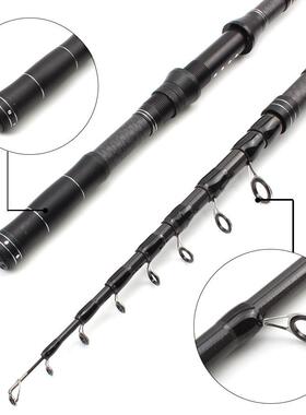 1.8m2.1m2.4m2.7m3.0m ultrashort telescopic fishing rod carbo