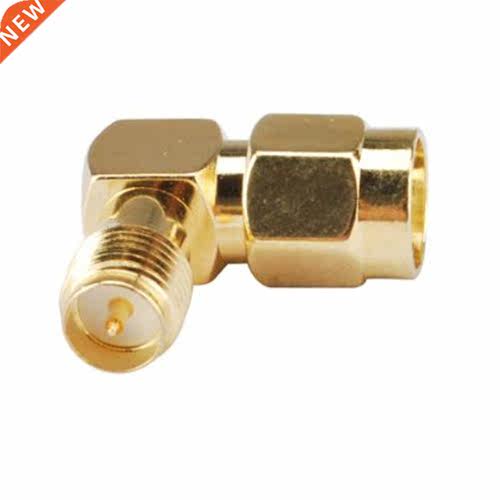 5Pcs SMA Adapter 90 Degree Right Angle RP SMA Male Jack To R