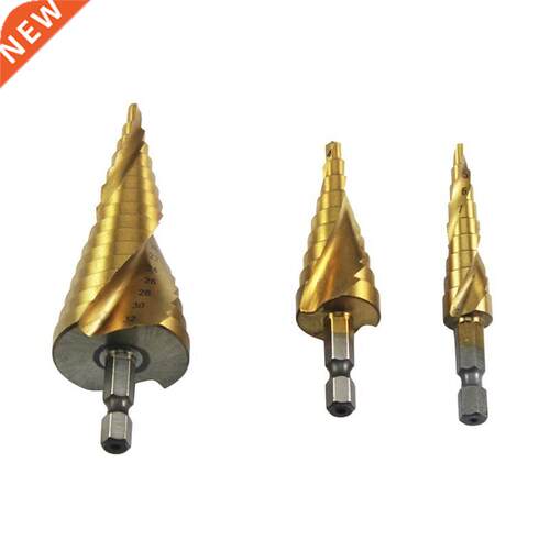 Spiral Groove Ladder Drill Bit Step Drill Bits High Speed St