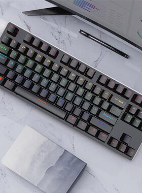 Mechanical Keyboard Punk Backlit Computer Keyboard Gamer Min
