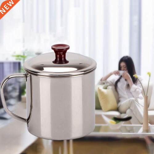 Camping Drinking Mug Stainless Steel Handle Design Cup Port