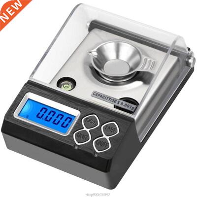 30/0.001g High Precision Professional Digital Milligram Scal