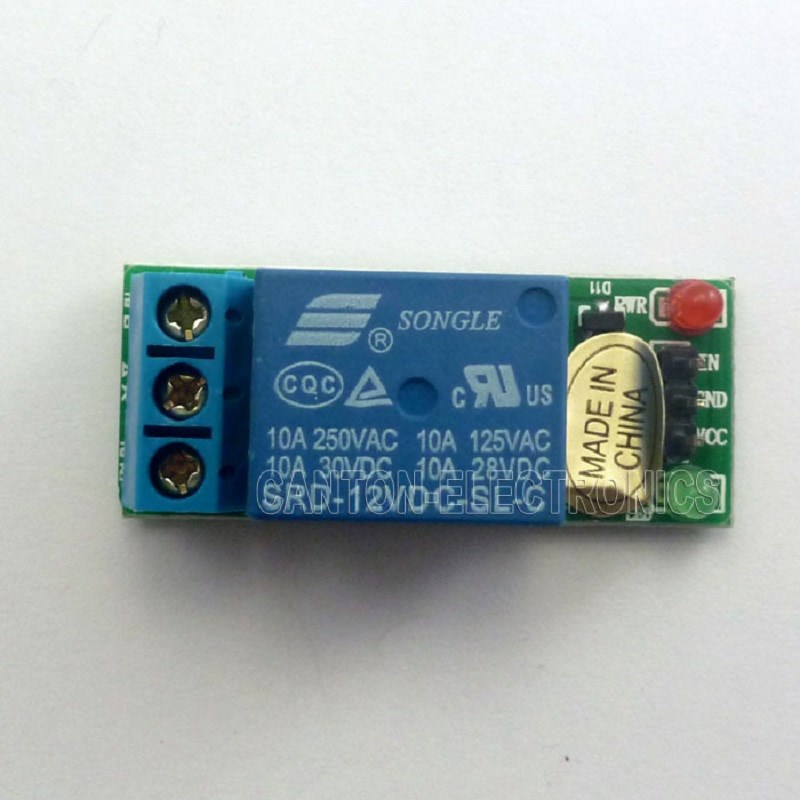 1 Channel DC 12V High level Relay Module for Touch Sensor De