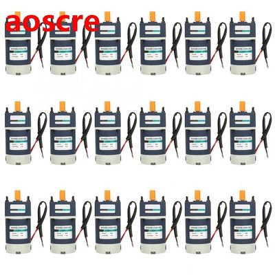 16RPM-1067RPM DC Speed Gear Motor 24V 60W High Torsion Perma