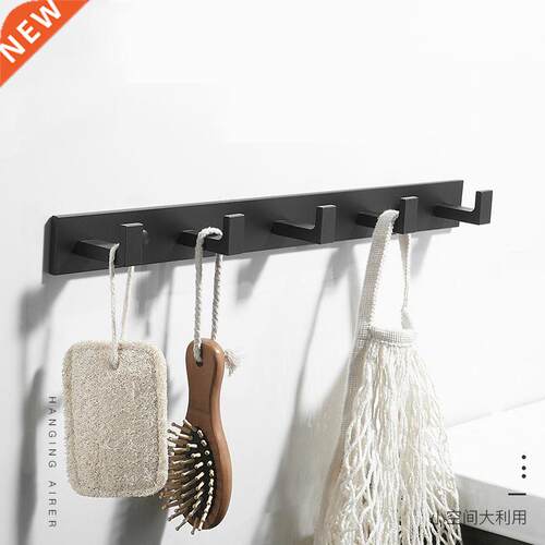 Thicken Space Aluminum Robe Hooks Wall Hang Mounted Towel Ho