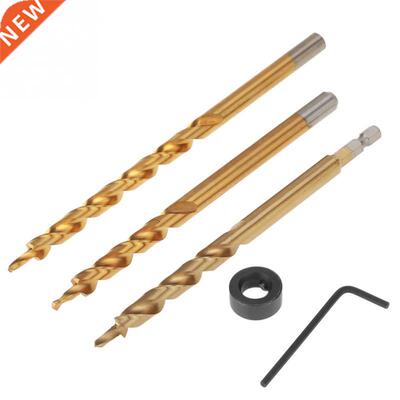 Woodworking Locator Set Inclined-hole Positioner Twist Drill