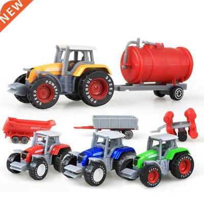 Classic Mini Alloy Engineering Car Toys for Children Tractor