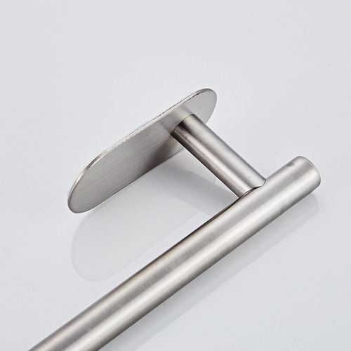 40cm 50cm Stainless Steel Bathroom Towel Rack Self Adhesive