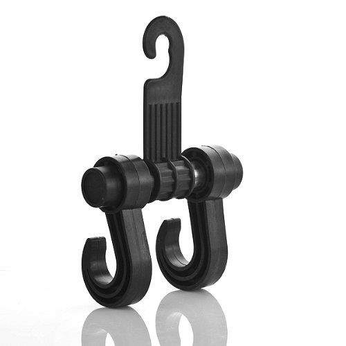 Black Multipurpose Double Car Van Seat Back Hanger Organizer