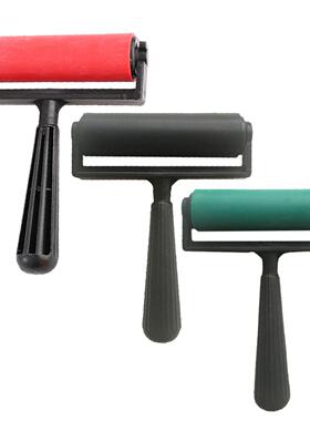 Hot 10cm Printmaking Rubber Roller Soft Brayer Craft Project