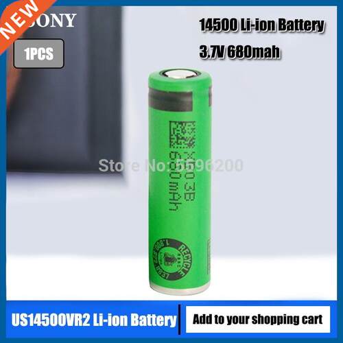 1PCS Original 3.7V US14500VR2 14500 680mAh Electric Toothbr