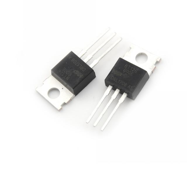 10 Pcs / lot BT136-600E BT136-600 BT136 Triacs Thyristor TO-