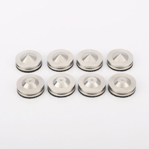 4PCS ISF0006 28mm Stainless Steel HiFi audio Speaker Isolati