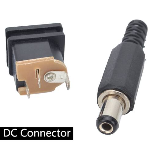Adapter Connector 5.5X2.1mm 10pcs DC Power Female Jack P