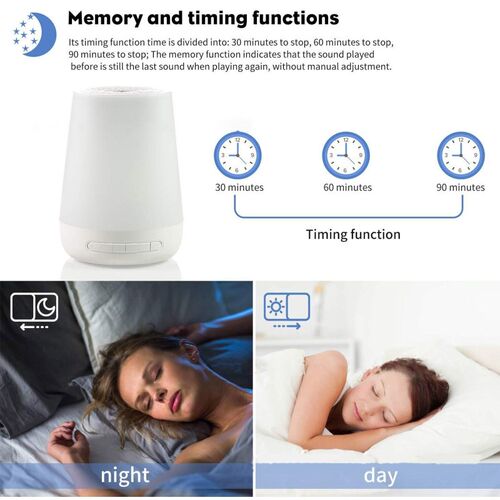 White Noise Sleep Instrument Infant Sleeping Colorful Night