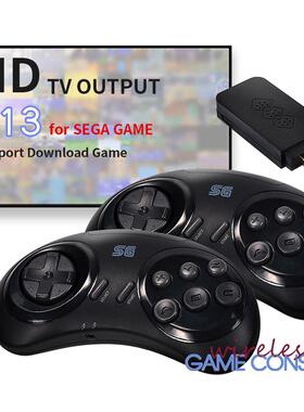 16-bit MD Wireless Video Game Console For Sega Genesis Game