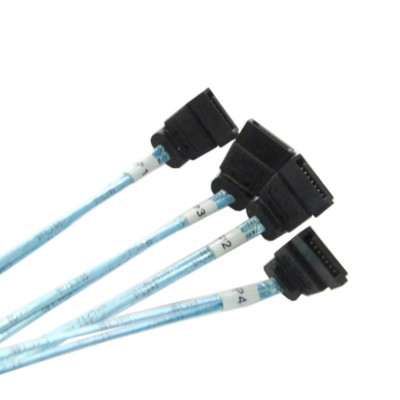 80cm Mini SAS 4i SFF-8087 36 Pin Host to Reverse 270 Degree