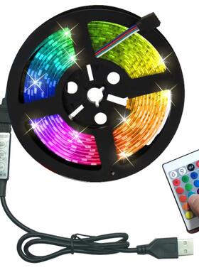 USB LED Strip Light 285 Bluetooth DC5V RGB Lamp Ribbon Fle