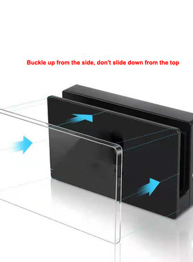 Transparent Protective Shell Case for Switch for N-S Host Ba