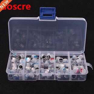 90 Pcs 10 Values Solid Capacitor Assorted Kit 2.5V-16V 100uF