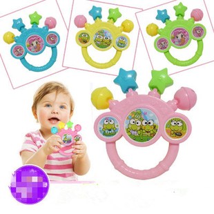 Newborn Baby rattles Teether Toy Teeth Biting For Babies Bab