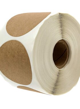 100-500Pcs/roll Sticker Round Pastry Tools Stickers Letters