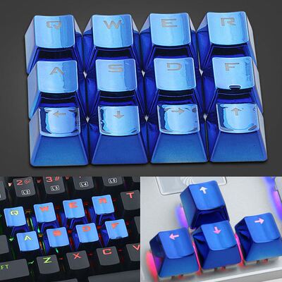 12pcs Keycap Office Removal Waterproof Accessory Mechanical
