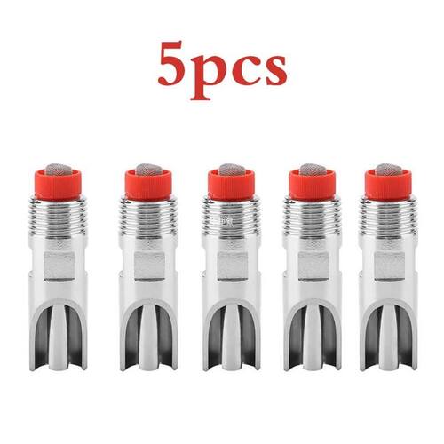 5pcs Farm Drinking Fountains Thread Pig Steel Automatic Wat